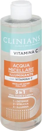 CLINIANS VITAMINA C ACQUA MICELLARE 3IN1 400ML VITAMINA C ILLUMINANTE