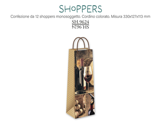 CROMO NB SHOPPER VINO SH.9624