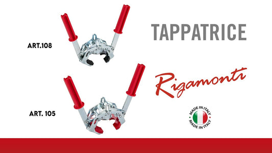 RIGAMONTI TAPPATRICE UNIVERSAL MANUALE PER TAPPI CORONA ART.105