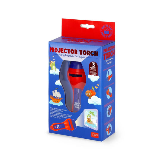 LEGAMI MILANO TORCIA PROIETTA STORIE PROJECTOR TORCH RED