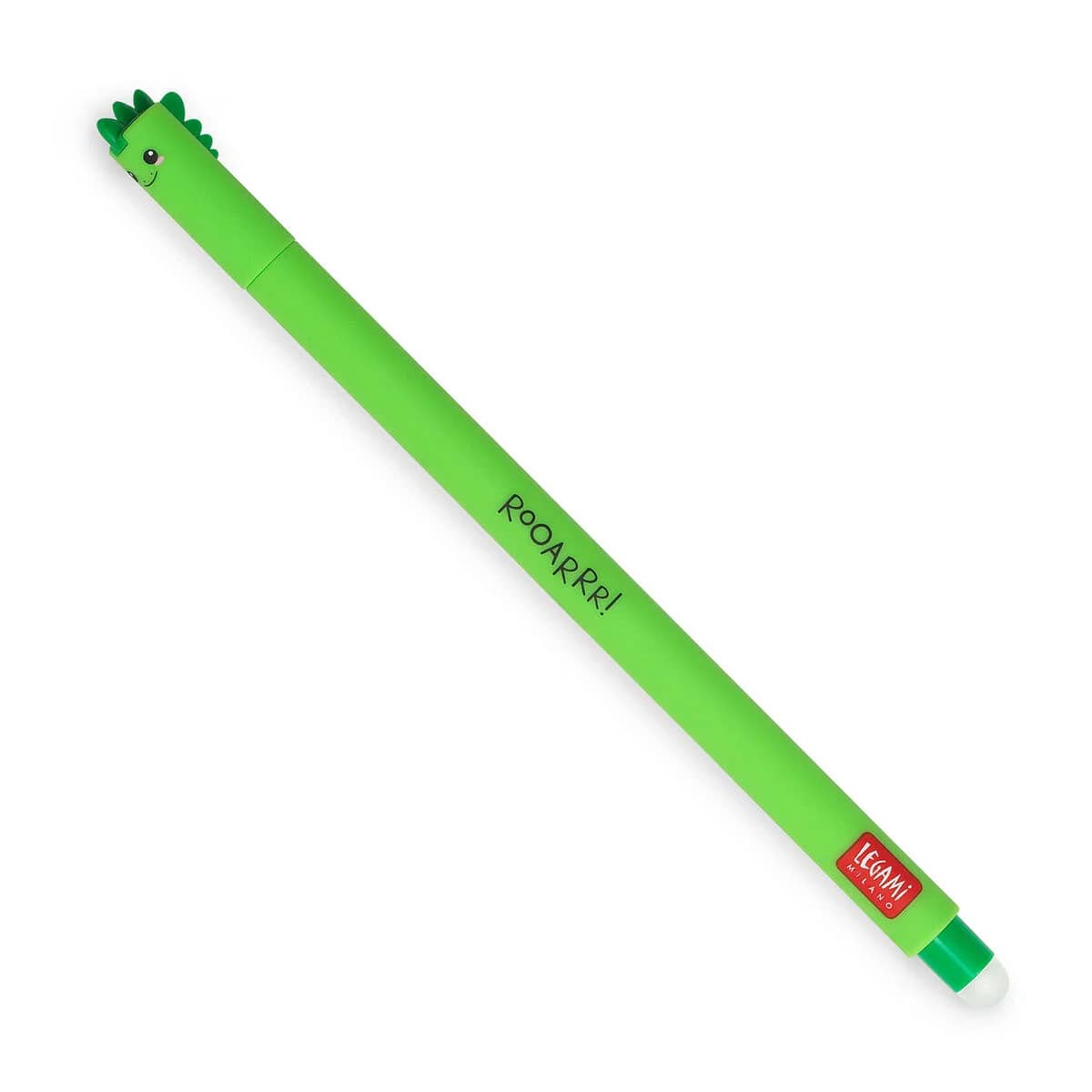 LEGAMI MILANO PENNA GEL CANCELLABILE 0,7MM DINO "ROOARRR!" INCHIOSTRO VERDE