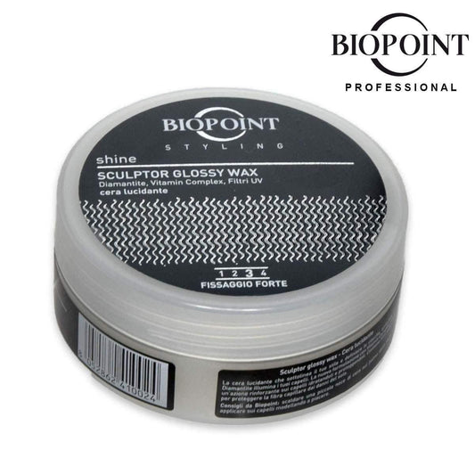 BIOPOINT SHINE SCULPTOR GLOSSY WAX CERA 100ML 3 FISSAGGIO FORTE