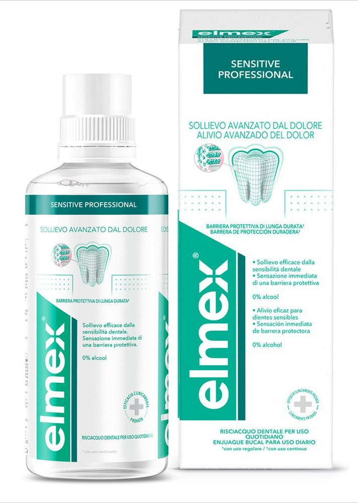ELMEX COLLUTTORIO 400ML SENSITIVE PROFESSIONAL SOLLIEVO AVANZATO DAL DOLORE