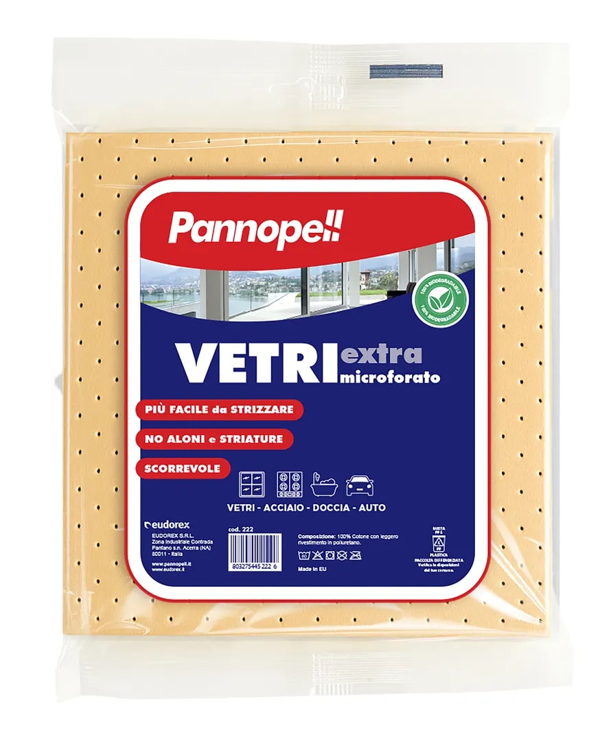 EUDOREX PANNOPELL VETRI EXTRA MICROFORATO CM.40X38