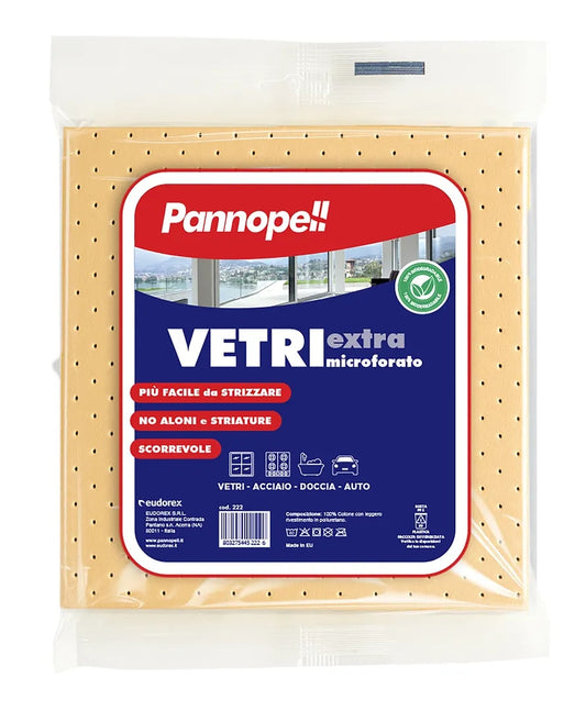 EUDOREX PANNOPELL VETRI EXTRA MICROFORATO CM.40X38