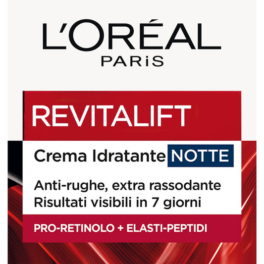 L'OREAL REVITALIFT CREMA IDRATANTE NOTTE ANTI-RUGHE EXTRA RASSODANTE 50ML