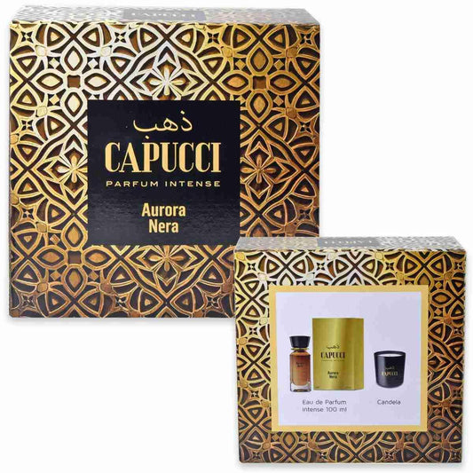 ROBERTO CAPUCCI AURORA NERA CONFEZIONE EDP INTENSE 100ML + CANDELA