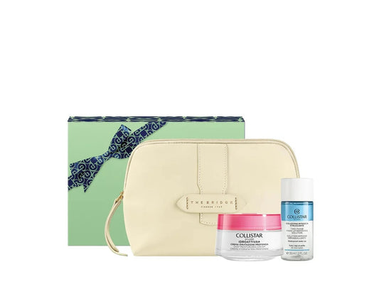 COLLISTAR VISO IDROATTIVA+ CONFEZIONE CREMA 50ML + SOLUZIONE BIFASICA 35ML COFANETTO THE BRIDGE