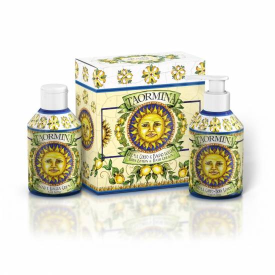 RUDY LE MAIOLICHE SET TAORMINA BAGNO SCHIUMA 250ML + CREMA CORPO 250ML