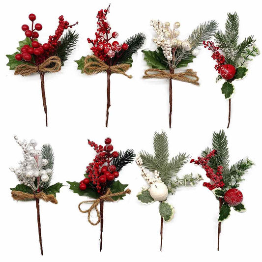 KASAVIVA NATALE PICK BERRY CON FIOCCO CM.20 ASSORTITA