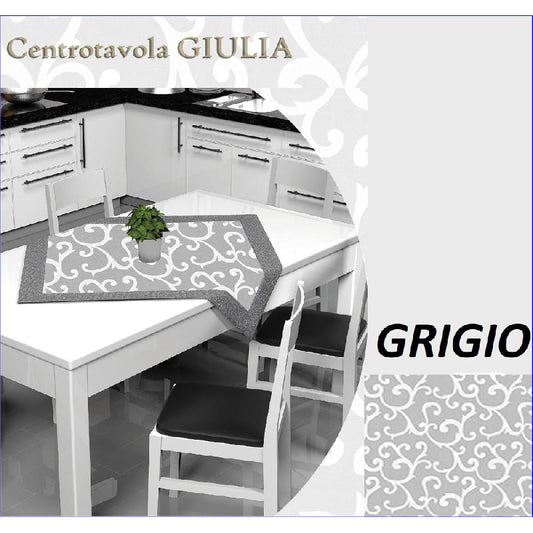 BA GIULIA CENTROTAVOLA GRIGIO