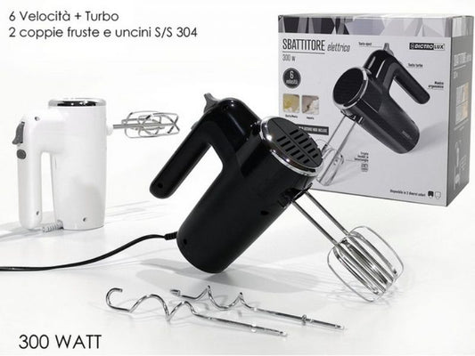 DICTROLUX SBATTITORE 300W 6 VELOCITA' + TURBO COLORI ASSORTITI