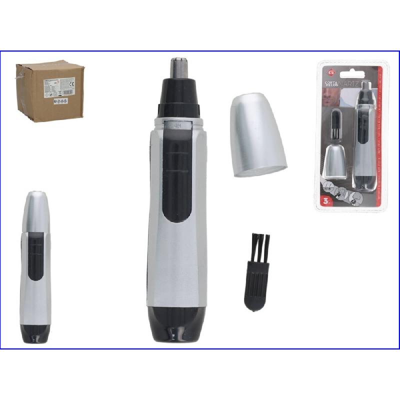 GERIMPORT RIFINITORE NASO E ORECCHIE A BATTERIA SET 3PZ