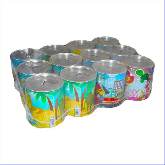 EUROCOM SALVADANAIO LATTA MEDIO COLOR CM.10X13