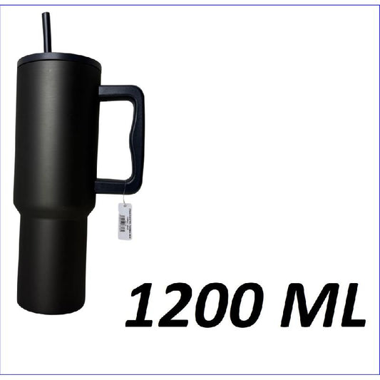 MILLE BACI BORRACCIA IN METALLO CON MANICO 1200ML CANNA DI FUCILE USA-19