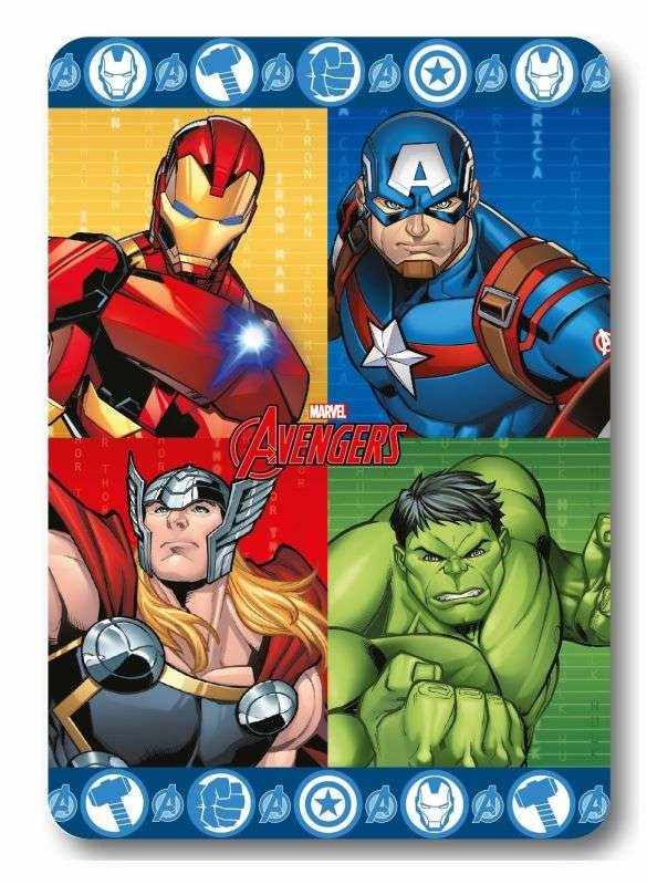 PRESTIGE HOME PLAID MARVEL AVENGERS 4344
