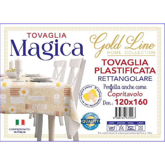 GOLD LINE TOVAGLIA MAGICA GENERICA PLASTIFICATA CM.120X160