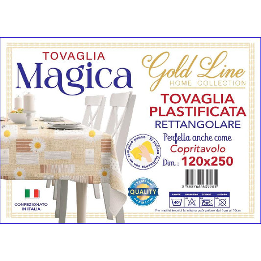 GOLD LINE TOVAGLIA MAGICA GENERICA PLASTIFICATA CM.120X250