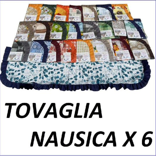 GOLD LINE TOVAGLIA PLASTIFICATA NAUSICA CON RICCIO X6 POSTI