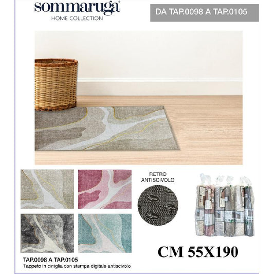 PREZIOSA SOMMARUGA TAPPETO IN CINIGLIA CM.55X190 TAP0100