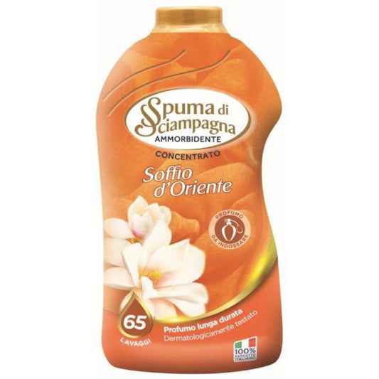 SPUMA DI SCIAMPAGNA AMMORBIDENTE CONCENTRATO 1300ML 65LAV. SOFFIO D'ORIENTE