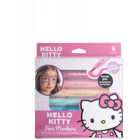 HELLO KITTY 8 PENNARELLI PER IL VISO FACE MARKERS