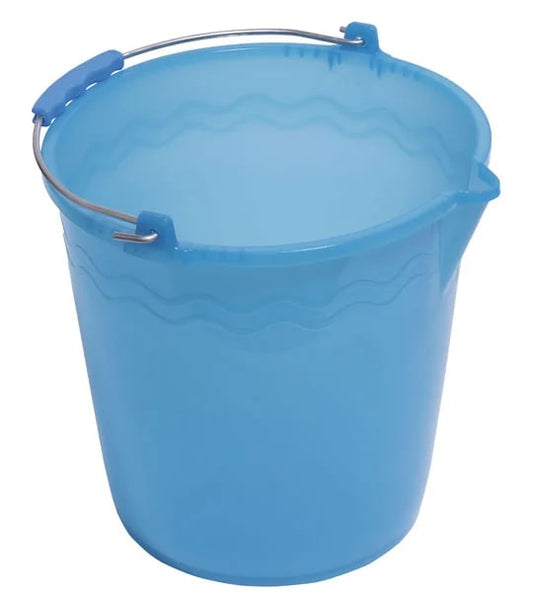 DUPLAST VULCANO SECCHIO PE CON BECCO 7L CELESTE