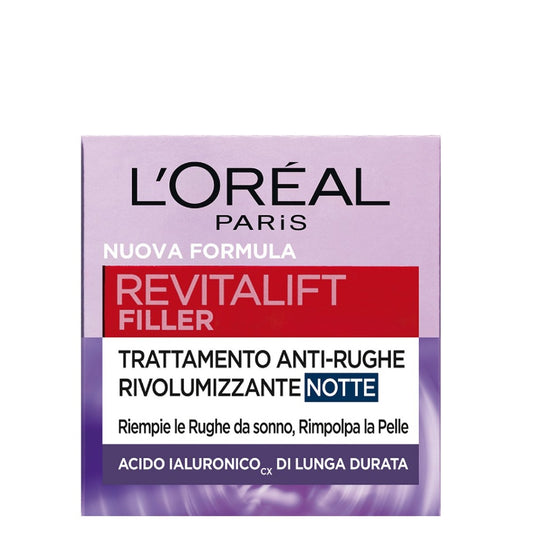 L'OREAL REVITALIFT FILLER TRATTAMENTO RIVOLUMIZZANTE ANTI-RUGHE NOTTE 50ML