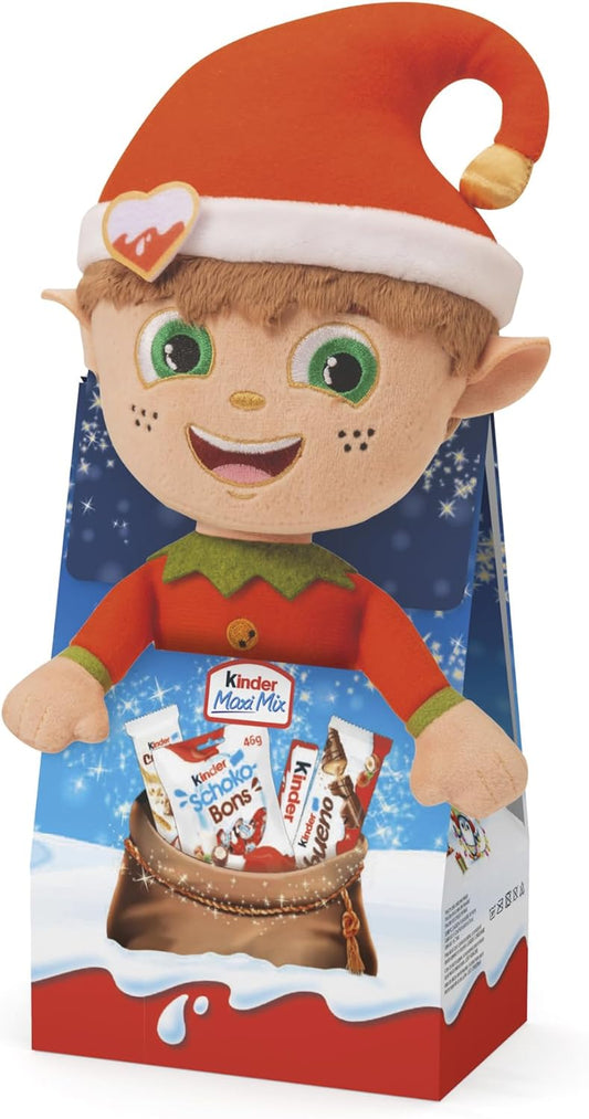 KINDER MAXI MIX PELUCHE 133G 11 SNACK