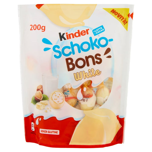 KINDER SCHOKO BONS WHITE 200G