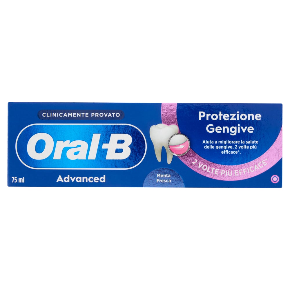 ORAL-B DENTIFRICIO 75ML ADVANCED PROTEZIONE GENGIVE
