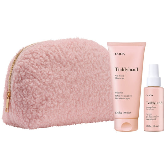 PUPA TEDDYLAND GEL DOCCIA 200ML + ACQUA PROFUMATA 100ML LATTE DI RISO E ZUCCHERO