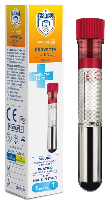 DR. PROTECT PROVETTA URINE STERILE 12ML