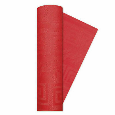BIG PARTY TOVAGLIA DAMASCATA 1,20X5MT ROSSO