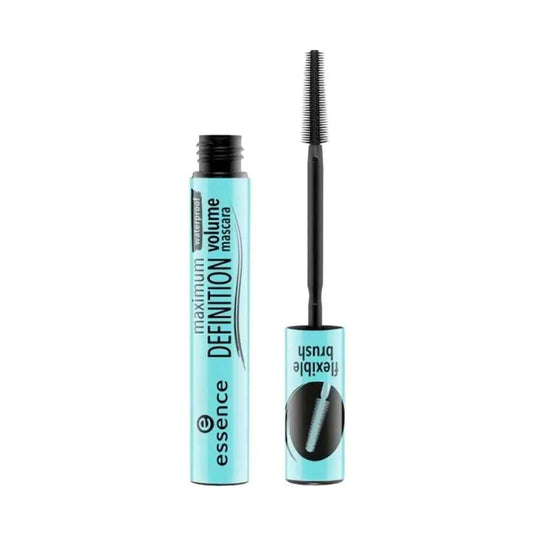 ESSENCE MASCARA MAXIMUM DEFINITION VOLUME WATERPROOF BLACK
