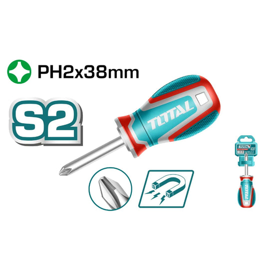 TOTAL CACCIAVITE MAGNETICO A CROCE PH2X38MM