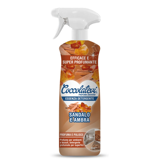 COCCOLATEVI ESSENZA DETERGENTE 750ML SANDALO E AMBRA
