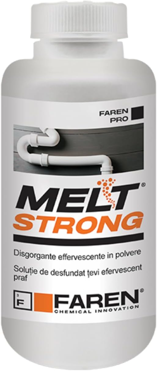 FAREN PRO MELT STRONG DISGORGANTE EFFERVESCENTE IN POLVERE 600G