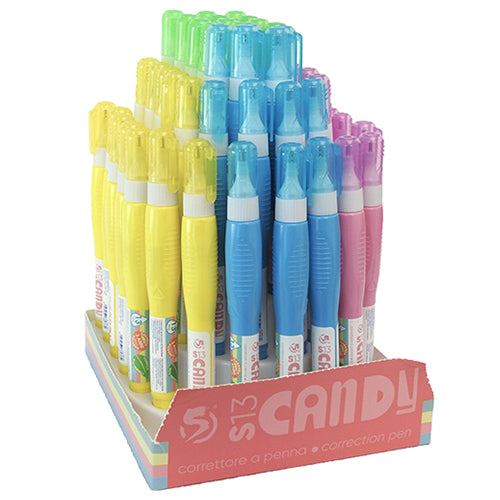 SPIL CORRETTORE A PENNA PUNTA METALLO 13ML CANDY/BRILLO