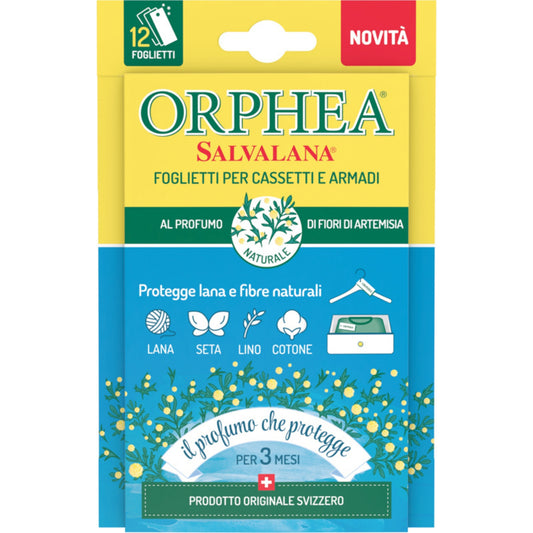 ORPHEA SALVALANA 12 FOGLIETTI EMANATORI FIORI DI ARTEMISIA