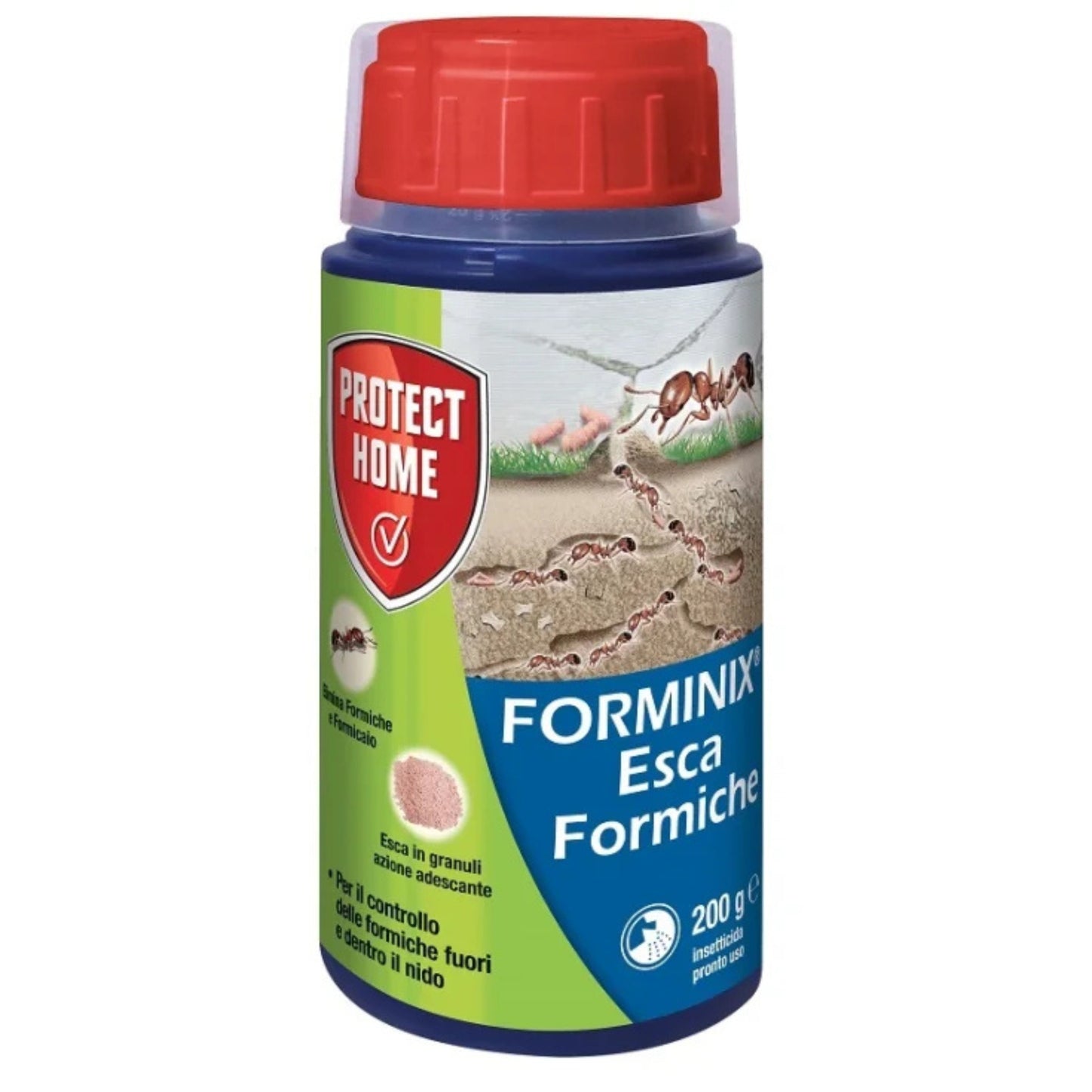 PROTECT HOME FORMINIX ESCA FORMICHE IN GRANULI AZIONE ADESCANTE 200G