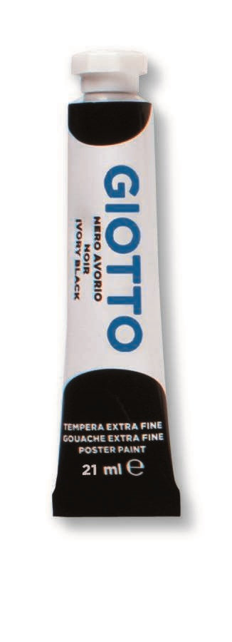 GIOTTO TEMPERA EXTRA 21ML 24 NERO AVORIO