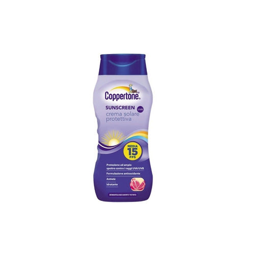 COPPERTONE TANNING CREMA PROTETTIVA SOLARE MEDIA 15 FPS 200ML