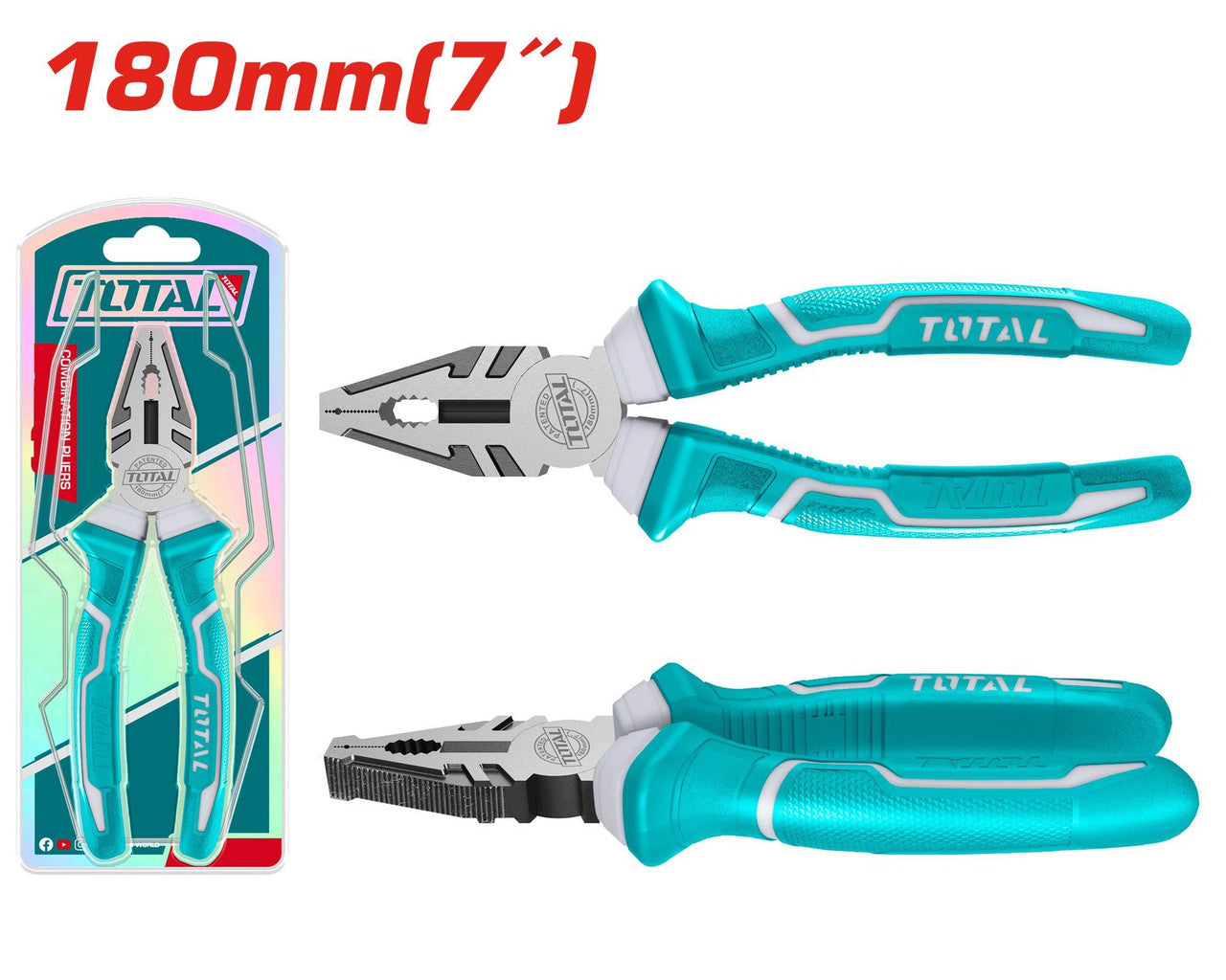TOTAL PINZA UNIVERSALE 180MM