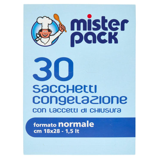 MISTERPACK SACCHETTI GELO NORMALE 18X28 30PZ
