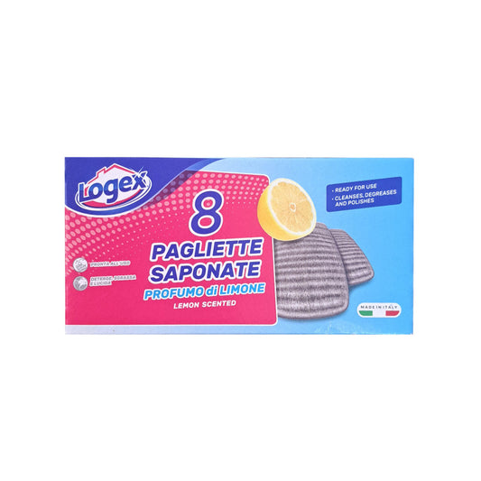 LOGEX 8 PAGLIETTE SAPONATE PROFUMO DI LIMONE
