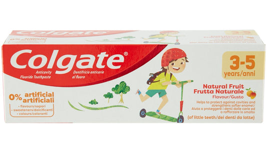 COLGATE DENT. 50ML 3-5 ANNI FRUTTA NATURALE