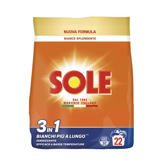 SOLE POLVERE RICARICA BIANCO SPLENDENTE 3IN1 22 MISURINI