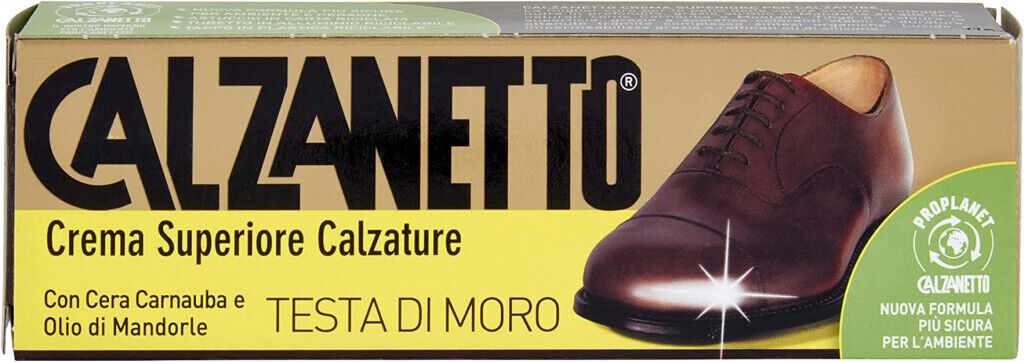 EBANO CALZANETTO CREMA SUPERIORE PER CALZATURE 50ML TESTA DI MORO