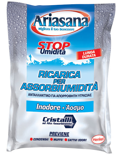 ARIASANA RICARICA PER ASSORBIUMIDITA' IN SALI 450G INODORE